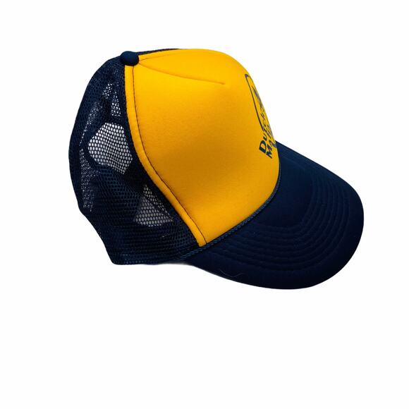 Dutch Bros Baseball Cap Blue Yellow Vintage Style Snap Back Hat Coffee Lovers - Picture 4 of 11